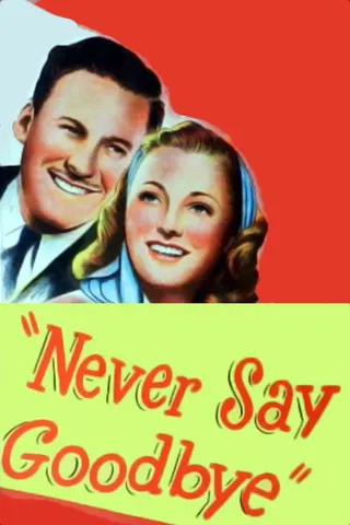 Never Say Goodbye afişi