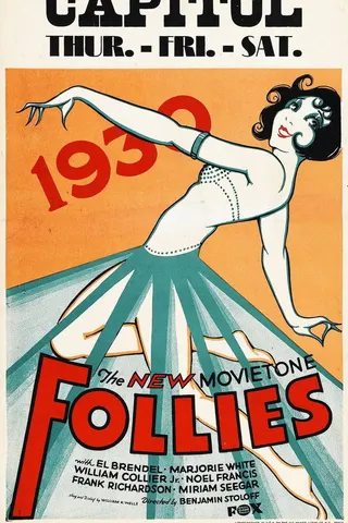 New Movietone Follies of 1930 afişi