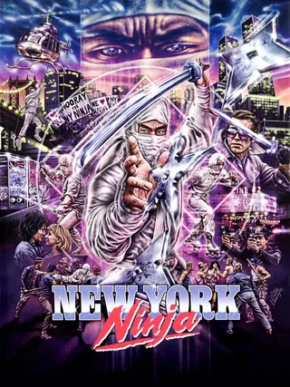 Görsel: TMDB New York Ninja afişi