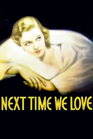 Next Time We Love afişi