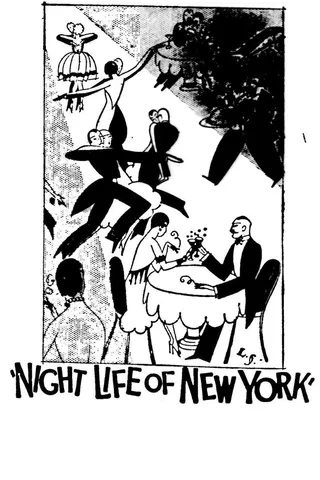 Night Life of New York afişi