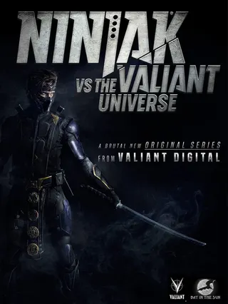 Görsel: TMDB Ninjak vs. the Valiant Universe afişi
