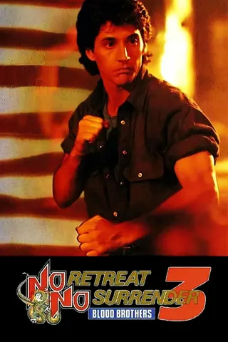 Görsel: TMDB No Retreat, No Surrender 3: Blood Brothers afişi