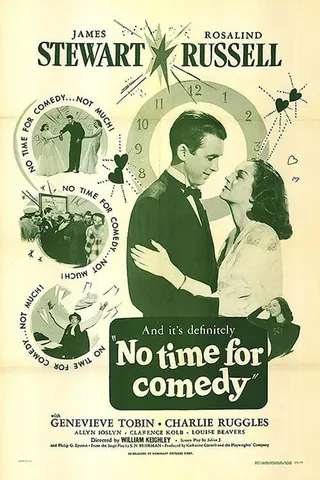 Görsel: TMDB No Time for Comedy afişi