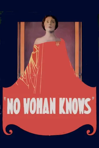 No Woman Knows afişi