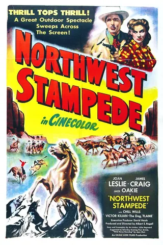 Görsel: TMDB Northwest Stampede afişi
