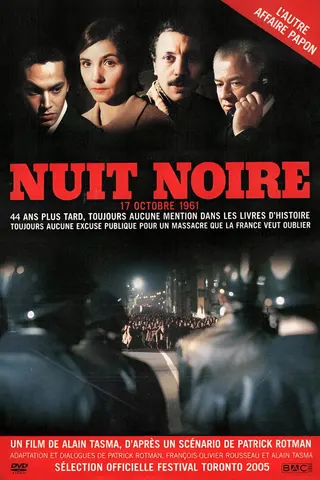 Nuit noire 17 octobre 1961 afişi