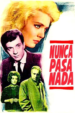 Nunca pasa nada afişi