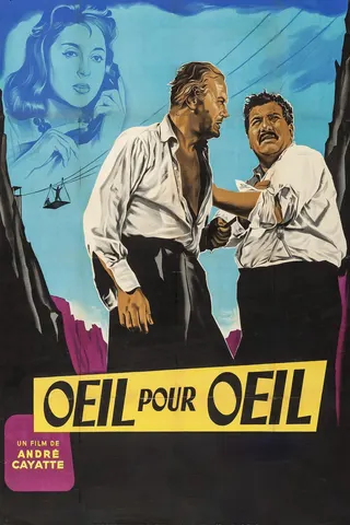 Görsel: TMDB Oeil pour oeil afişi