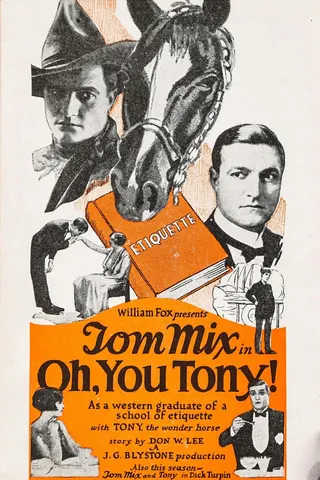 Oh, You Tony! afişi