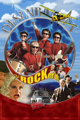 Olsenbanden Junior på rocker'n afişi