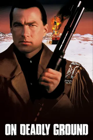 Görsel: TMDB On Deadly Ground afişi