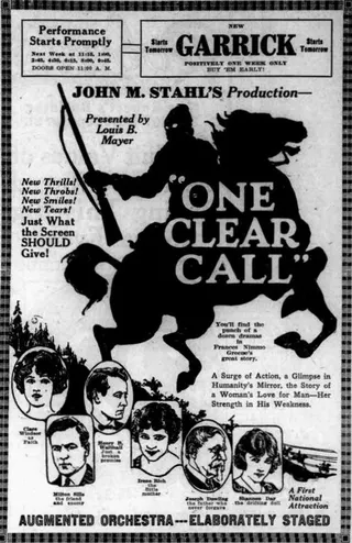 One Clear Call afişi
