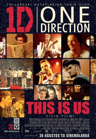 Görsel: TMDB One Direction: This Is Us afişi