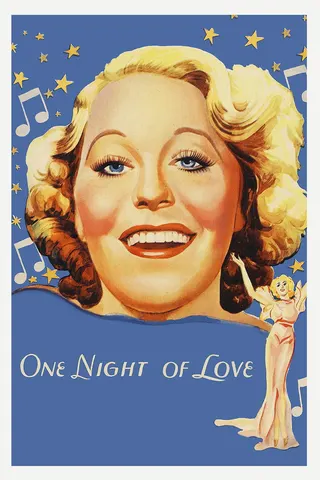 One Night of Love afişi