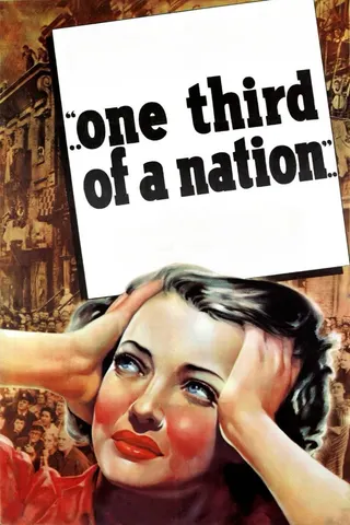 Görsel: TMDB ...One Third of a Nation... afişi