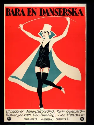 Görsel: TMDB Only a Dancing Girl afişi