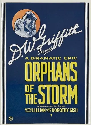 Orphans of the Storm afişi