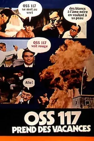 OSS 117 takes a vacation afişi