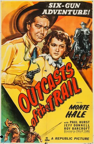Outcasts of the Trail afişi