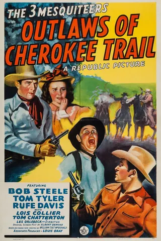Görsel: TMDB Outlaws of Cherokee Trail afişi