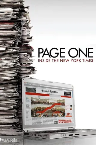 Görsel: TMDB Page One: Inside the New York Times afişi