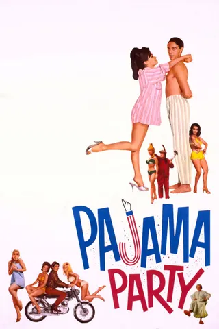 Görsel: TMDB Pajama Party afişi