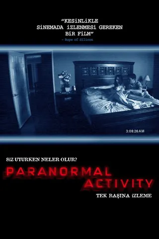 Paranormal Activity afişi