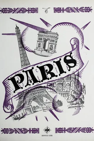 Paris afişi