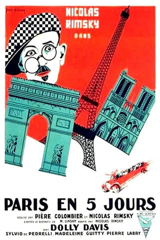 Görsel: TMDB Paris in Five Days afişi