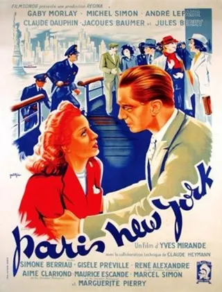 Paris-New York afişi