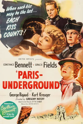 Görsel: TMDB Paris Underground afişi