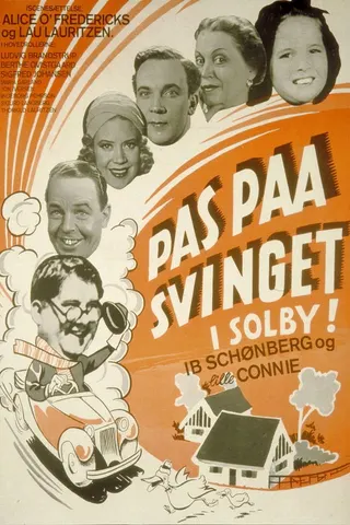 Pas på svinget i Solby afişi