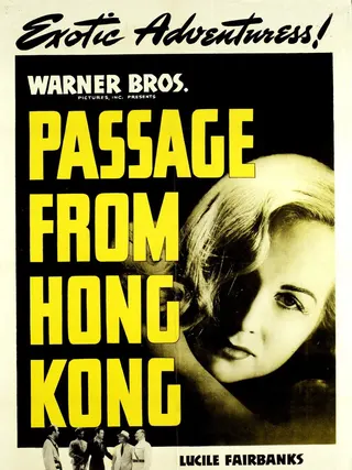 Görsel: TMDB Passage from Hong Kong afişi