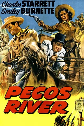 Görsel: TMDB Pecos River afişi