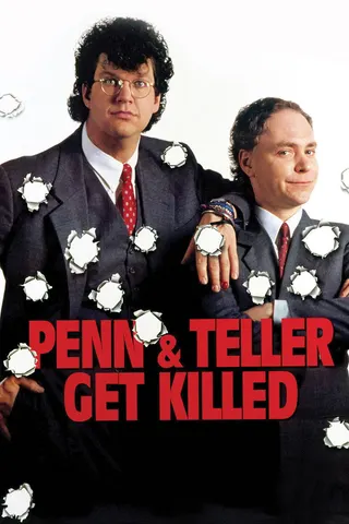 Görsel: TMDB Penn & Teller Get Killed afişi