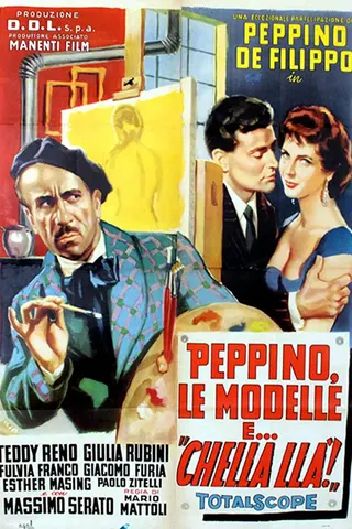 Görsel: TMDB Peppino, le modelle e chella là afişi