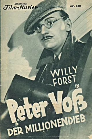 Peter Voss, Thief of Millions afişi