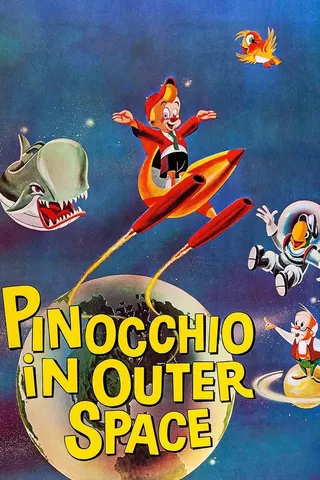 Görsel: TMDB Pinocchio in Outer Space afişi