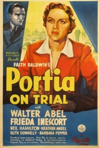 Portia on Trial afişi