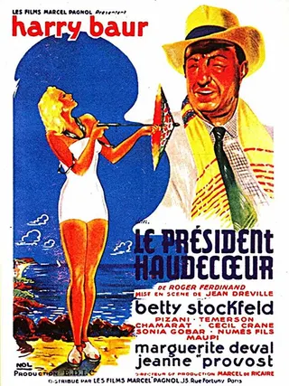 Görsel: TMDB President Haudecoeur afişi