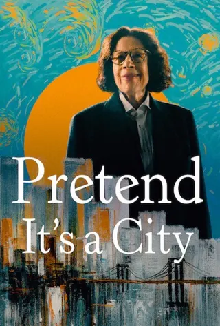 Görsel: TMDB Pretend It's a City afişi