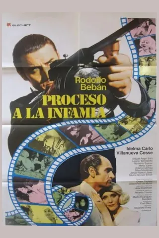Proceso a la infamia afişi