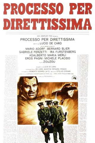 Görsel: TMDB Processo per direttissima afişi