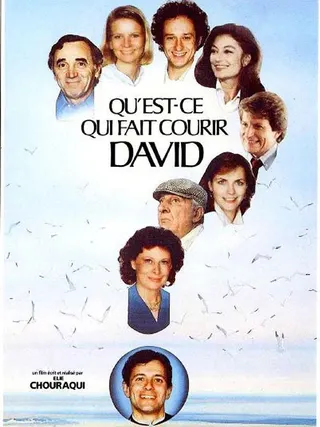 Görsel: TMDB Qu'est-ce qui fait courir David ? afişi