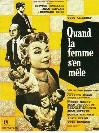 Görsel: TMDB Quand la femme s'en mêle afişi