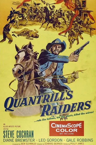 Görsel: TMDB Quantrill's Raiders afişi