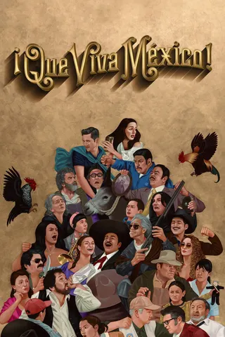 Görsel: TMDB ¡Que viva México! afişi