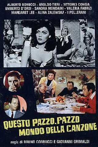 Görsel: TMDB Questo pazzo, pazzo mondo della canzone afişi