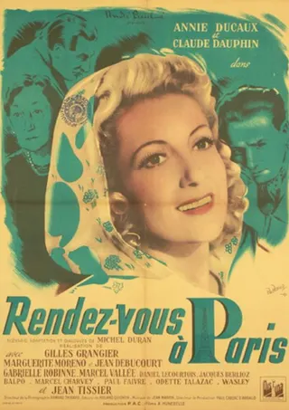 Rendezvous in Paris afişi